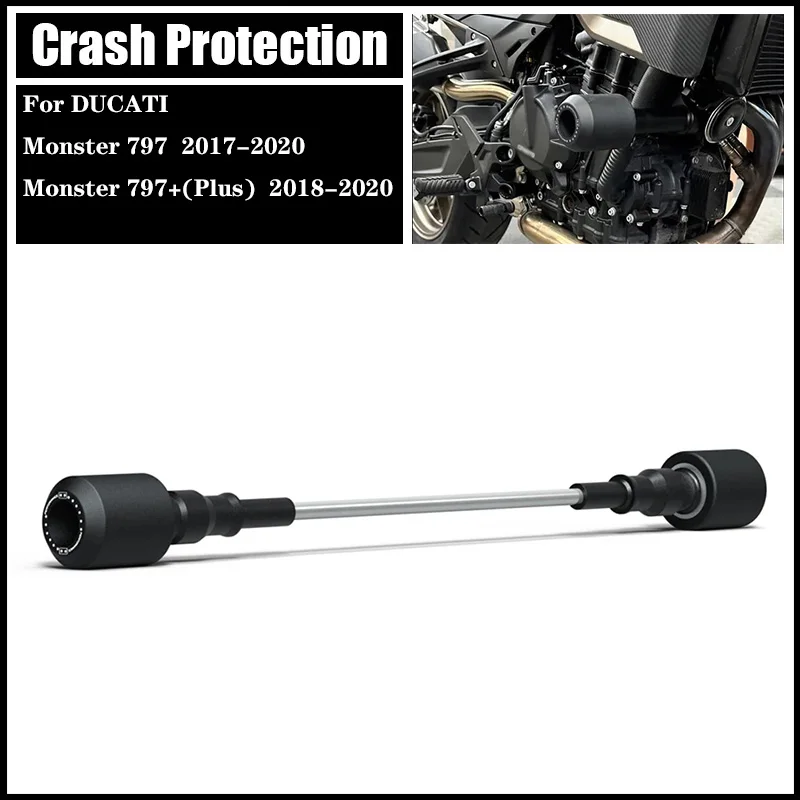 

Crash Protection Bobbins For Ducati Monster 797+(Plus) 2018-2020 Monster 797 2017 2018 2019 2020