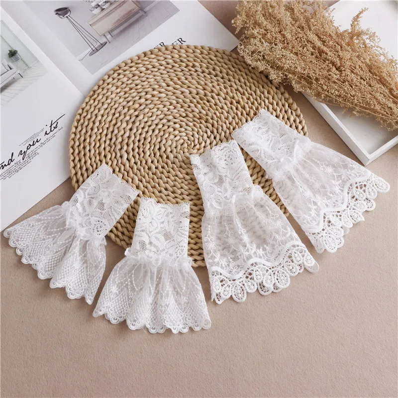Chiffon Detachable Sleeves Fake Cuffs for Women Sweater Pleated Flare Sleeve False Cuffs Female Ruffles Wristband Decorative
Chiffon Detachable Sleeves Fake Cuffs for Women Sweater Pleated Flare Sleeve False Cuffs Female Ruffles Wristband Decorative