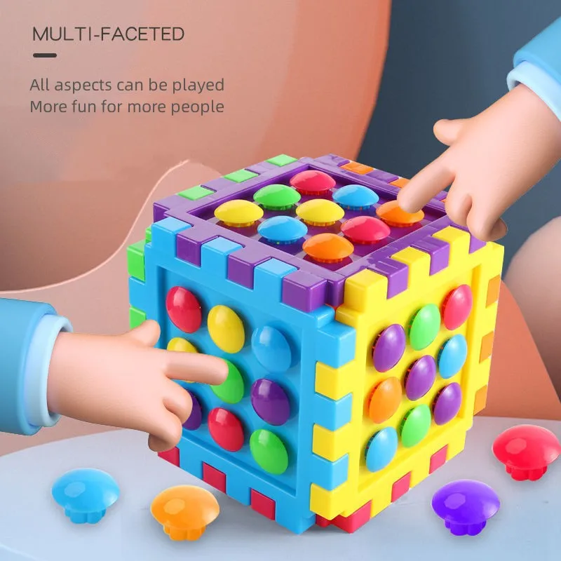 Kid Rainbow Matching Game Mushroom Nail DIY Handmade Toys Educational Building Blocks Montessori Sensory Education Puzzle Toys
Kid Rainbow Matching Game Mushroom Nail DIY Handmade Toys Educational Building Blocks Montessori Sensory Education Puzzle Toys