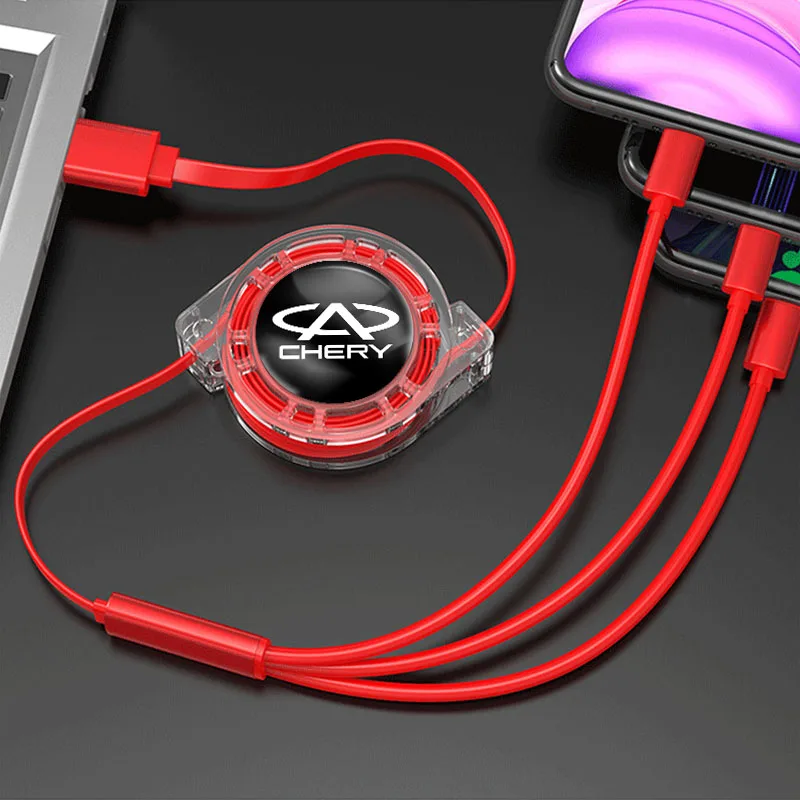 Зарядный кабель 3 в 1 Micro USB Тип C мульти зарядное устройство для SAAB Scania 93 95 9000 900 9-4X