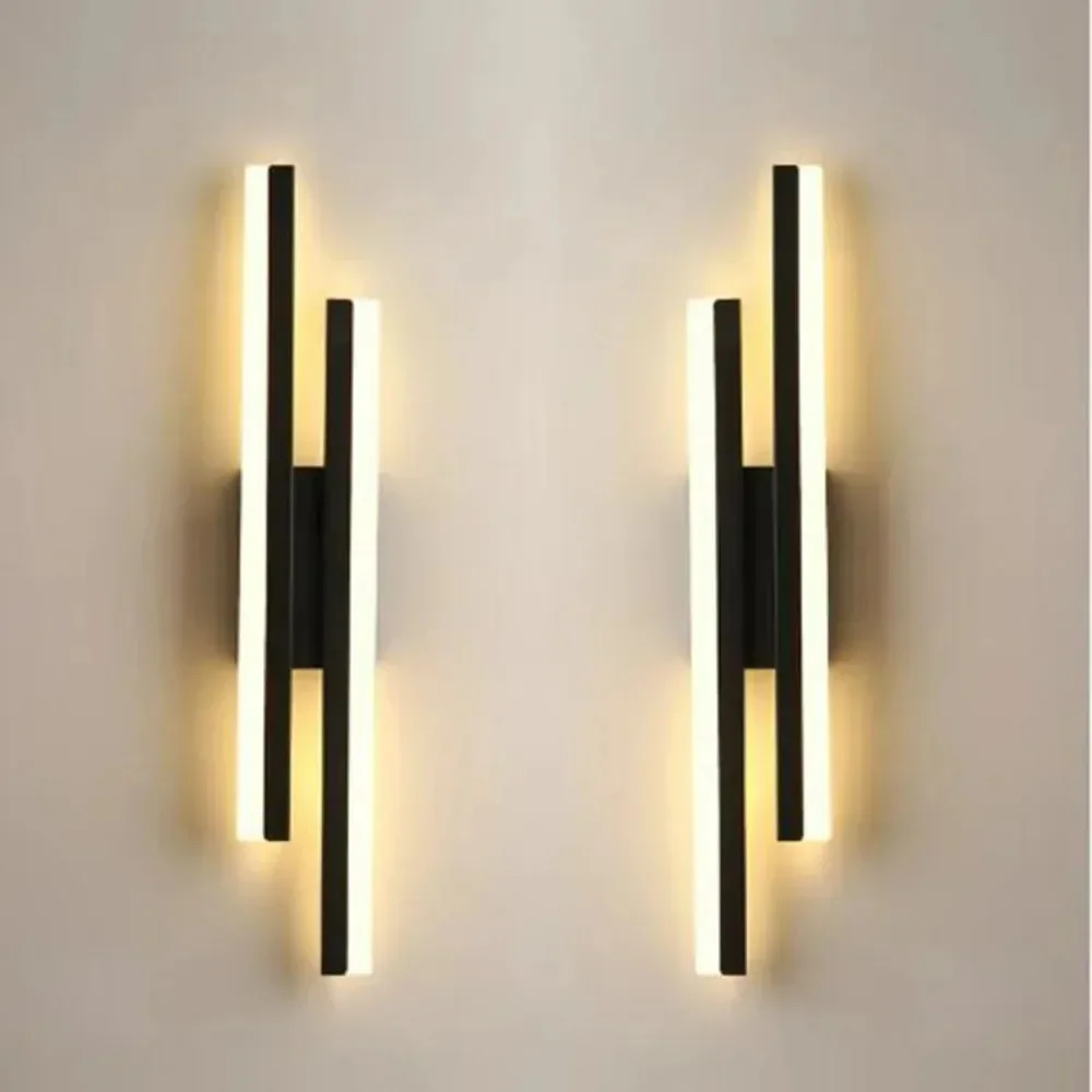 

New Nordic Modern Minimalist Sconces Light Fixture Indoor Living Room Bedroom Hotel Lights Aisle Corridor Balcony Wall Lamp