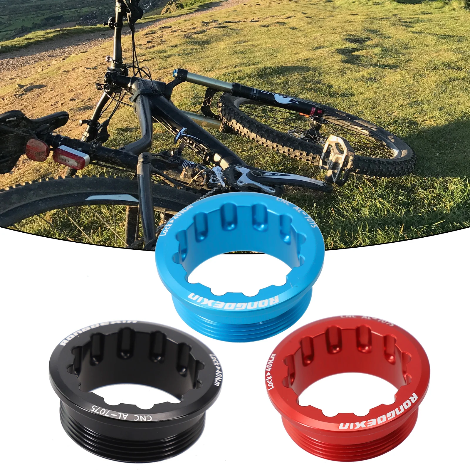 Aluminum Freewheel Lock Cover For-SHIMANO M7100 8100 M6100 12 Speed Deepen The Groove Mountain Road Bike Accessories
Aluminum Freewheel Lock Cover For-SHIMANO M7100 8100 M6100 12 Speed Deepen The Groove Mountain Road Bike Accessories