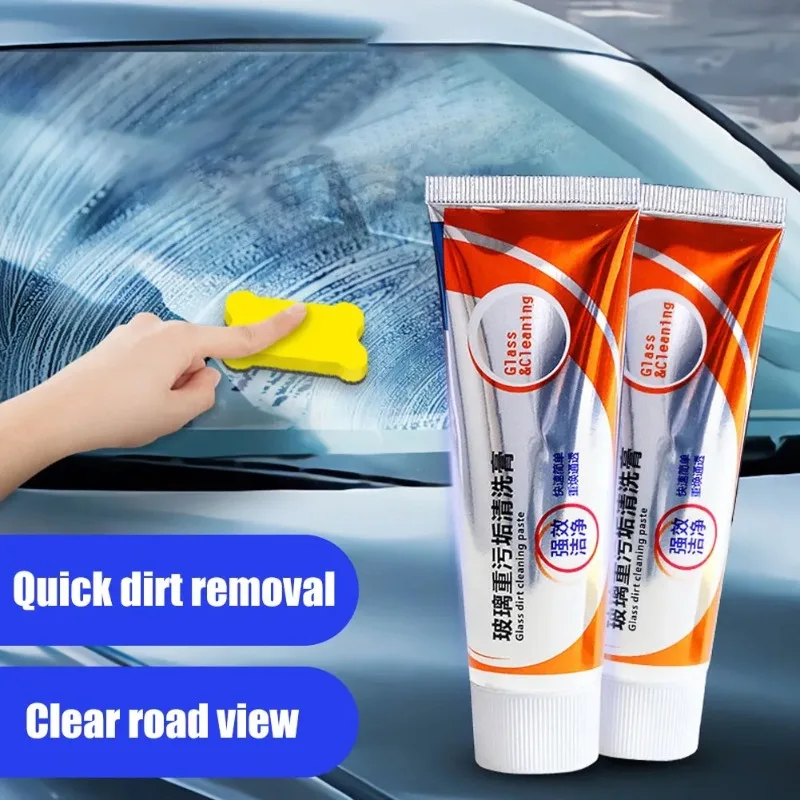 50g-1pc/2pcs Car Glass Oil Film Removing Paste Deep Cleaning Polishing Glass Cleaner for Auto Windshield Home Streak-Free Shine
50g-1pc/2pcs Car Glass Oil Film Removing Paste Deep Cleaning Polishing Glass Cleaner for Auto Windshield Home Streak-Free Shine
