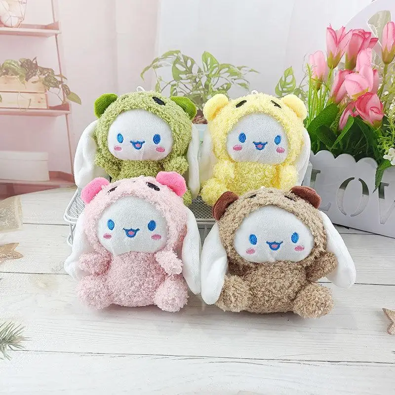 Sanrio New Pendant Kawaii Cinnamoroll Transforming Into Panda Plush Doll Cartoon Key Chain Pendant Cute Plush Toys
Sanrio New Pendant Kawaii Cinnamoroll Transforming Into Panda Plush Doll Cartoon Key Chain Pendant Cute Plush Toys
