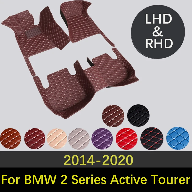 Leather Car Floor Mats For BMW 2 Series Active Tourer F45 2014~2020 5seat Interiors Accessories Custom Carpets Car Styling Rug
Leather Car Floor Mats For BMW 2 Series Active Tourer F45 2014~2020 5seat Interiors Accessories Custom Carpets Car Styling Rug
