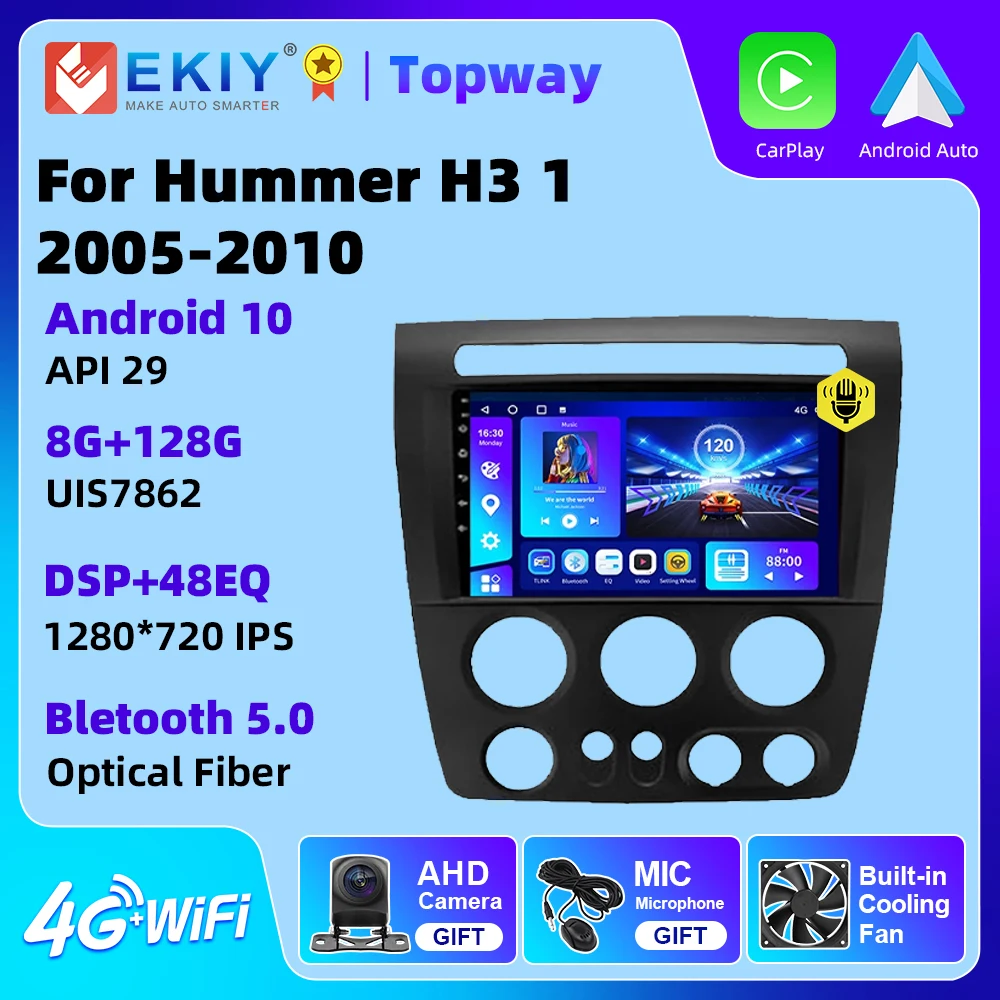 EKIY Car Radio For Hummer H3 1 2005-2010 Radio 2 Din Android Multimedia Video Player Navigation Stereo With Touch Screen
EKIY Car Radio For Hummer H3 1 2005-2010 Radio 2 Din Android Multimedia Video Player Navigation Stereo With Touch Screen