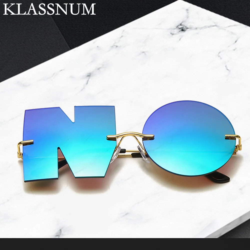 Mirror Rimless Sunglasses Vintage Fashion Letter NO Eyewear Punk Goggles Luxury Women Men Sun Glasses Metal Trend UV400 Shades
Mirror Rimless Sunglasses Vintage Fashion Letter NO Eyewear Punk Goggles Luxury Women Men Sun Glasses Metal Trend UV400 Shades