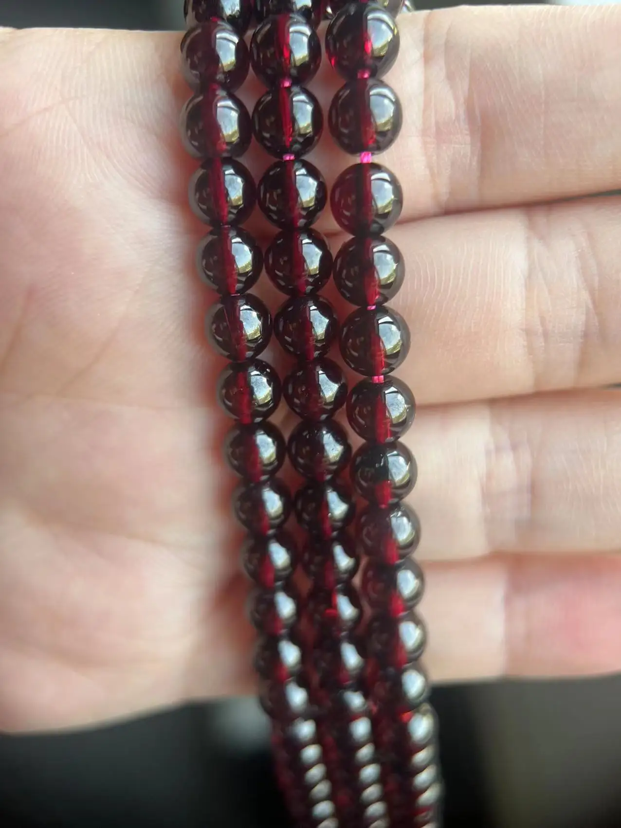 3/4/5/6mm Natural Dark Red Garnet Top Quality Smooth Round Loose Beads For Jewelry Making 15"
3/4/5/6mm Natural Dark Red Garnet Top Quality Smooth Round Loose Beads For Jewelry Making 15"