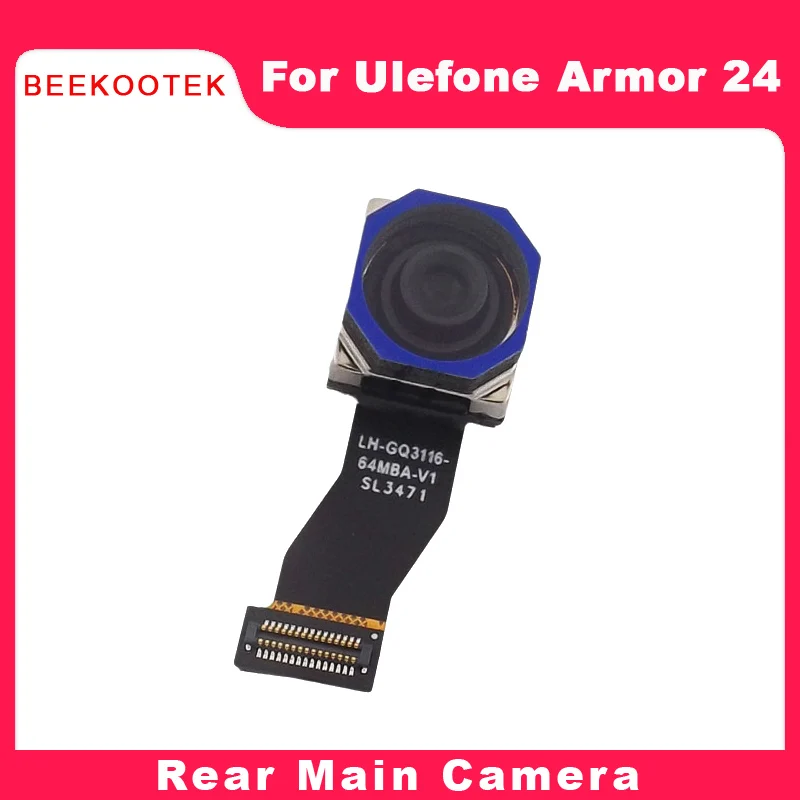 

New Original Ulefone Armor 24 Rear Main Camera Cell Phone Back Camera Module Accessories For Ulefone Armor 24 Smart Phone