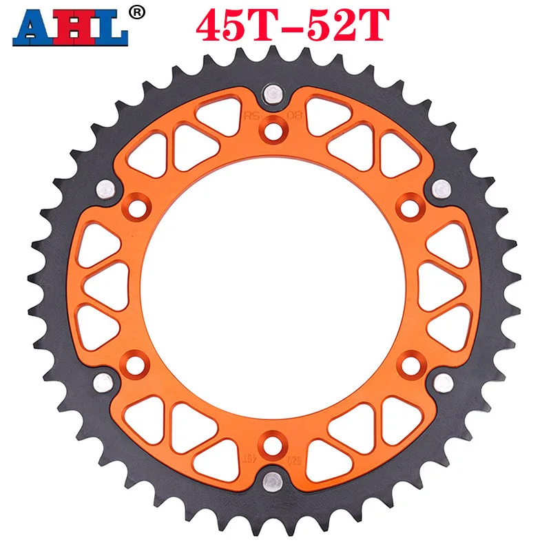 Motorcycle 45T - 52T Rear Sprocket For FE250 FE350 FE390 FE450 FE501 FE570 FX450 TE125 TE250 TE300 FE450 FE501 TC125 TC250 FX350
Motorcycle 45T - 52T Rear Sprocket For FE250 FE350 FE390 FE450 FE501 FE570 FX450 TE125 TE250 TE300 FE450 FE501 TC125 TC250 FX350