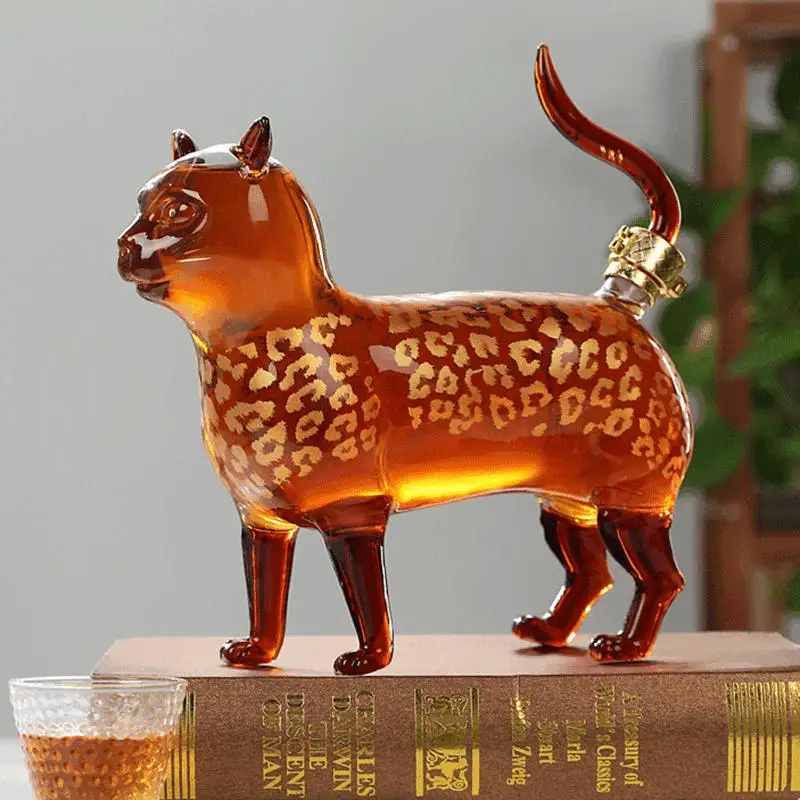 Wine Pot Cat Shape Glass Wine Separator Beautiful Drinking Vessel Wine Decanter Animal Decanter
Wine Pot Cat Shape Glass Wine Separator Beautiful Drinking Vessel Wine Decanter Animal Decanter
