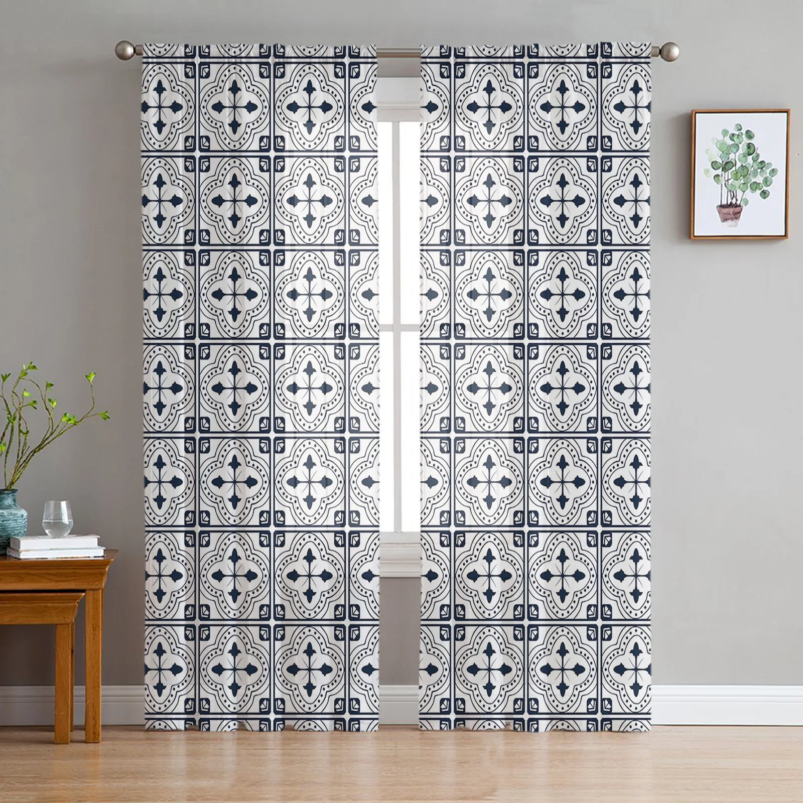 Retro Leaf Lines Abstract Sheer Curtains for Living Room Bedroom Kids Room Tulle Window Treatment Drapes
Retro Leaf Lines Abstract Sheer Curtains for Living Room Bedroom Kids Room Tulle Window Treatment Drapes