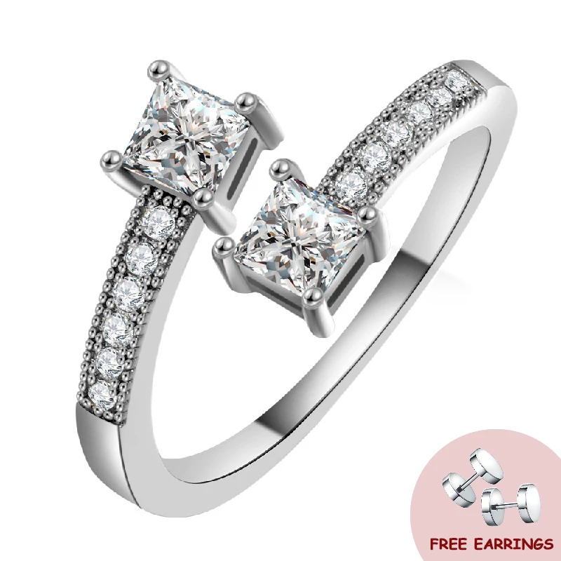 Trendy 925 Silver Jewelry Rings with Zircon Gemstone Accessories for Women Wedding Promise Engagement Party Gift Finger Ring
Trendy 925 Silver Jewelry Rings with Zircon Gemstone Accessories for Women Wedding Promise Engagement Party Gift Finger Ring