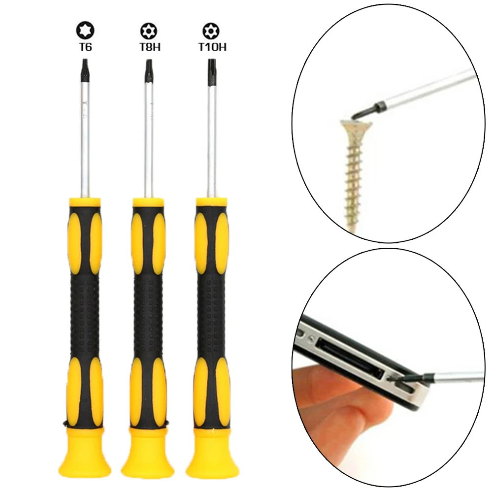 T8H T10H Hexagon Torx Screwdriver With Hole Screwdriver Removal Tool Tamperproof Hole Screw Driver Disassemble Tool For PS3 PS4
T8H T10H Hexagon Torx Screwdriver With Hole Screwdriver Removal Tool Tamperproof Hole Screw Driver Disassemble Tool For PS3 PS4