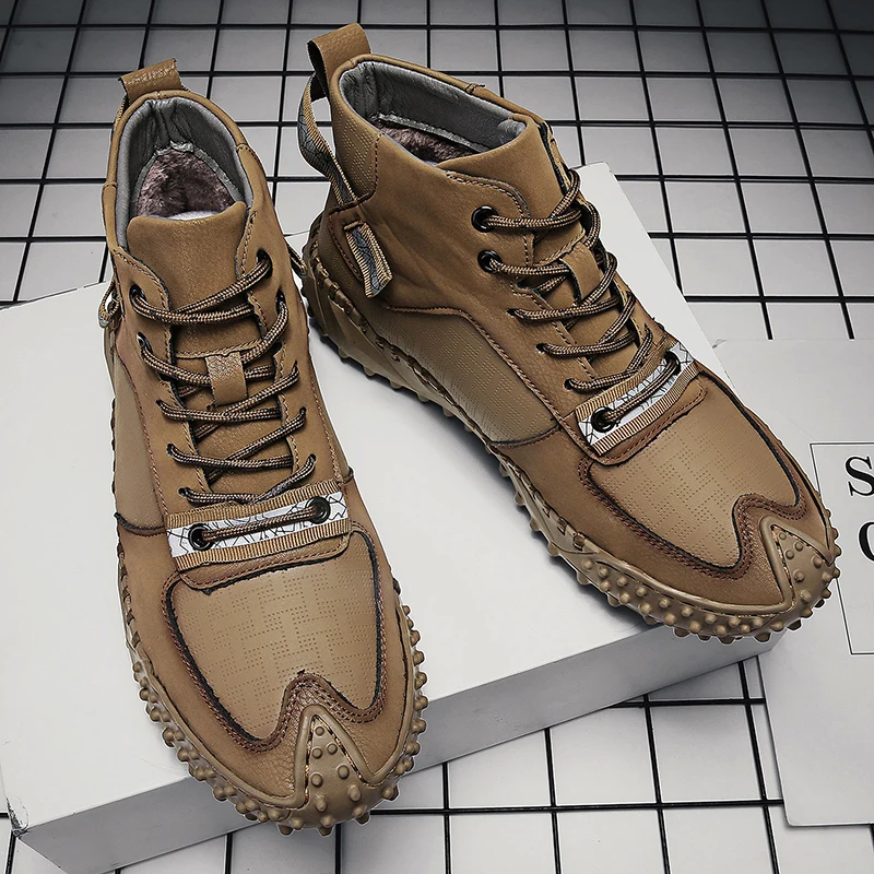Men's Hiking Work Boots Non-Slip Lightweight Waterproof Outdoor Durable Shoes Outdoors Breathable Desert Boots
Men's Hiking Work Boots Non-Slip Lightweight Waterproof Outdoor Durable Shoes Outdoors Breathable Desert Boots