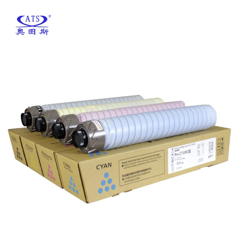 

4PCS/Set Color CMYK1500g TN Toner Cartridge For Ricoh Pro C 7100 7110 C7100 C7110 Compatible Toner Powder Copier Spare Parts