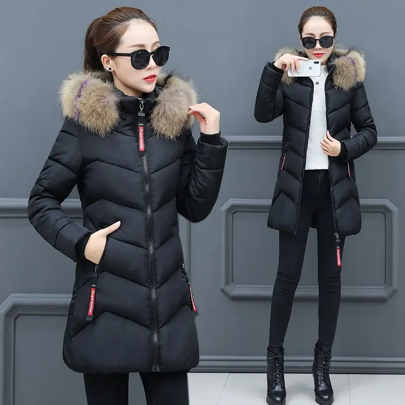 2023 Winter New Ladies Jacket Mid-Length Style Women Korean Slim Fit Fashion Padded Parka Thickened Warm Cotton Coat N193
2023 Winter New Ladies Jacket Mid-Length Style Women Korean Slim Fit Fashion Padded Parka Thickened Warm Cotton Coat N193