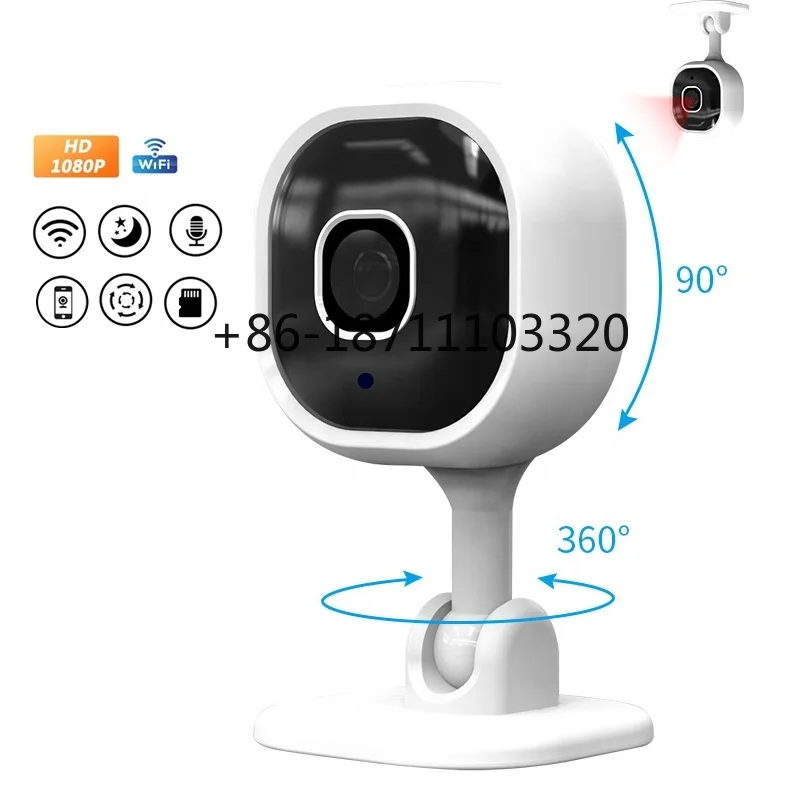 Low Price A3 1080P HD Remote View Wireless Wifi Night Vision Smart Intercom Monitoring Alarms Home Mini Security Camera Ip
Low Price A3 1080P HD Remote View Wireless Wifi Night Vision Smart Intercom Monitoring Alarms Home Mini Security Camera Ip