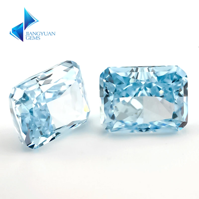 JIANGYUANGEMS 26#Ice Blue Octangle Radiant Crushed Ice Cut Cubic Zirconia Stone 5A Zircon Loose CZ Synthetic Gems For Jewelry
JIANGYUANGEMS 26#Ice Blue Octangle Radiant Crushed Ice Cut Cubic Zirconia Stone 5A Zircon Loose CZ Synthetic Gems For Jewelry