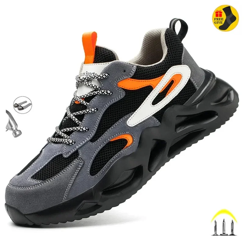 6KV Insulation Blocking Current Work Safety Shoes For Men Lightweight Indestructible Anti-smash Sneakers Steel Toe Cap Boots
6KV Insulation Blocking Current Work Safety Shoes For Men Lightweight Indestructible Anti-smash Sneakers Steel Toe Cap Boots