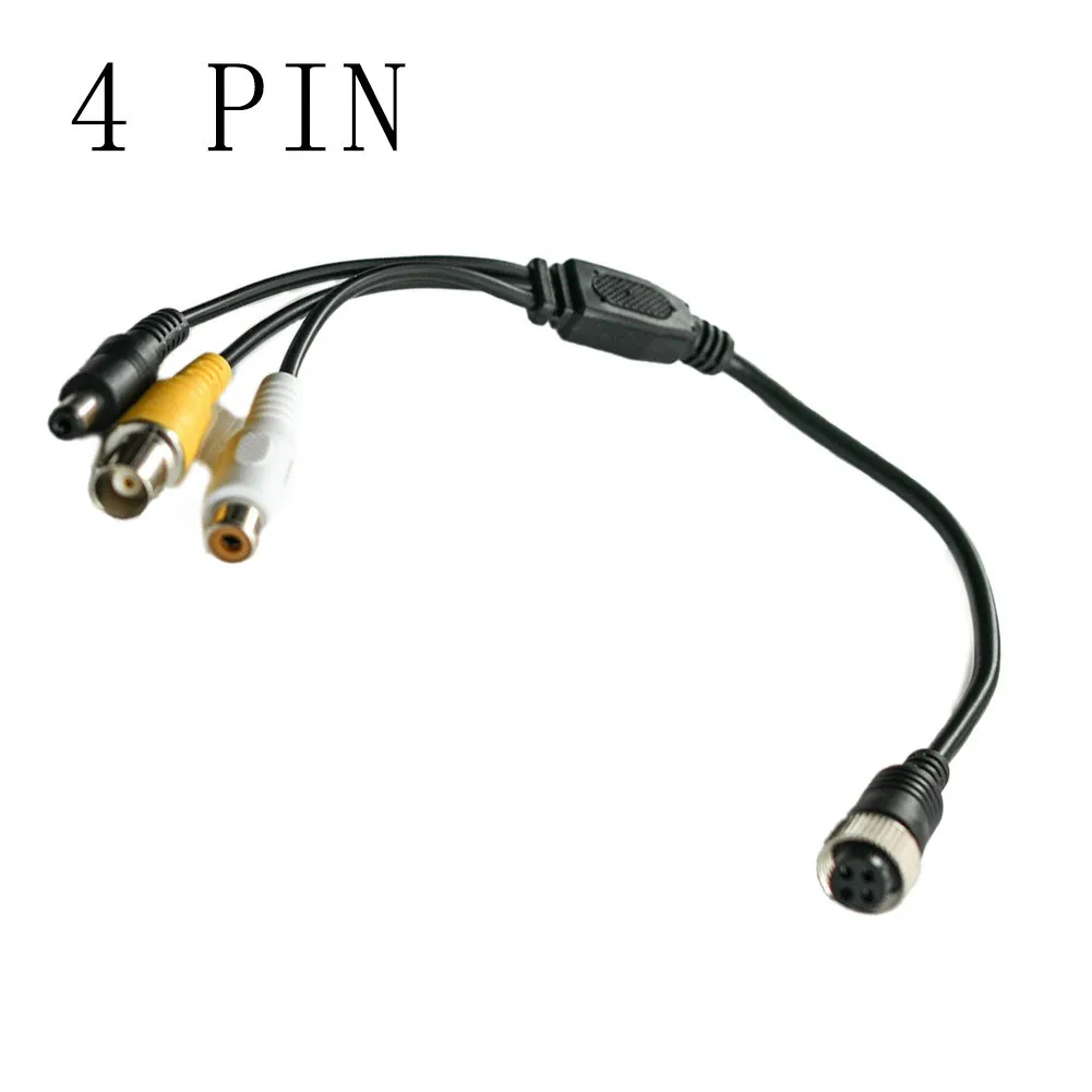 1.1FT 4 PIN Aviation 1PC To BNC RCA Cable 30CM 4 Pin Aviation Screw-in Connection Type Audio Phono/RCA Plug (Male) Cameras
1.1FT 4 PIN Aviation 1PC To BNC RCA Cable 30CM 4 Pin Aviation Screw-in Connection Type Audio Phono/RCA Plug (Male) Cameras