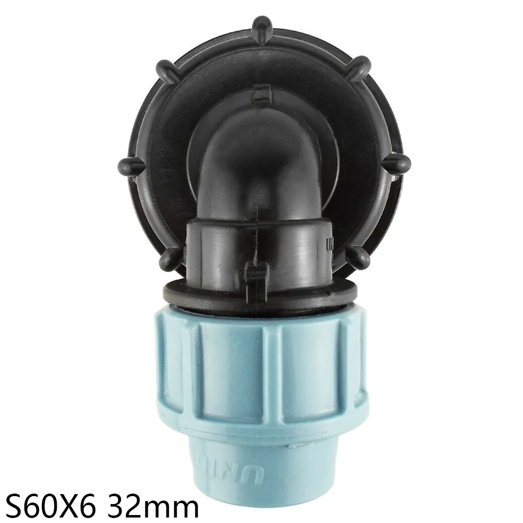 32mm IBC Tank Adapter Accessory Elbow Pipe Fitting Plastic Replacement S60X6 For MDPE Spare Part Storage Tanks
32mm IBC Tank Adapter Accessory Elbow Pipe Fitting Plastic Replacement S60X6 For MDPE Spare Part Storage Tanks