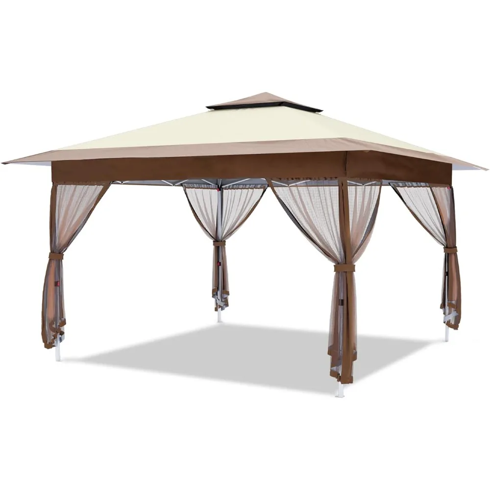 12'x12' Gazebo Outdoor Pop Up Canopy Tent With Curtains and Shelter Freight Free Pergolas Full Folding Awnings Tents for Events
12'x12' Gazebo Outdoor Pop Up Canopy Tent With Curtains and Shelter Freight Free Pergolas Full Folding Awnings Tents for Events