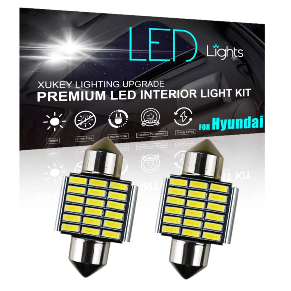 2Pcs 30 31 32mm Festoon Reading Car Interior Bulb C5W C10W 264 Canbus No Error License Plate Signal Lamp Led Light 18SMD 4014LED
2Pcs 30 31 32mm Festoon Reading Car Interior Bulb C5W C10W 264 Canbus No Error License Plate Signal Lamp Led Light 18SMD 4014LED