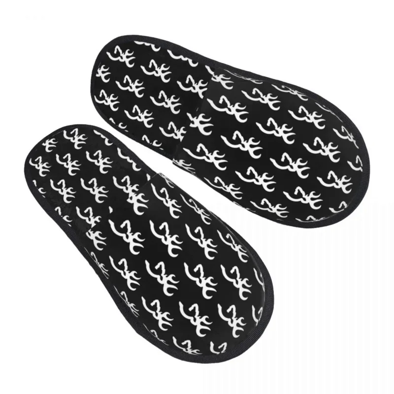 Custom Browning Soft Memory Foam House Slippers Women Cozy Warm Anti-Skid Slipper
Custom Browning Soft Memory Foam House Slippers Women Cozy Warm Anti-Skid Slipper