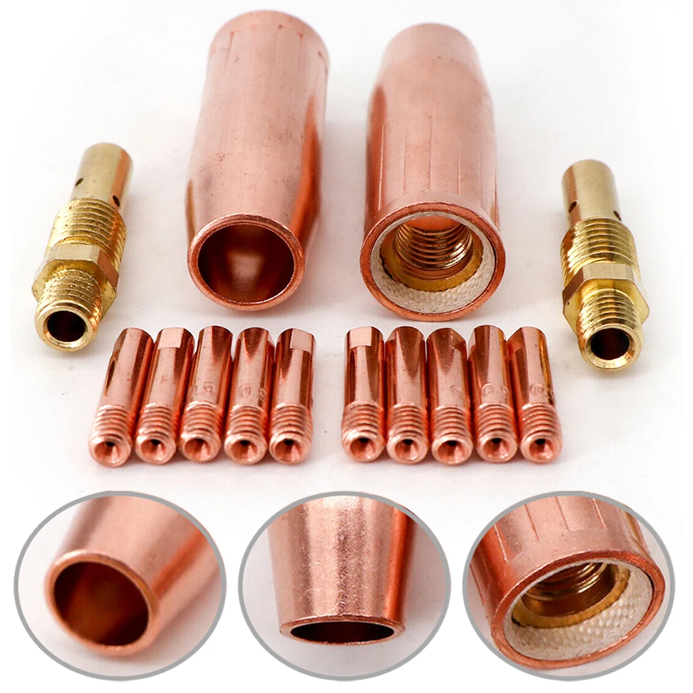 14 Pcs MIG Welding Kit 0.035 Solder Iron For Welding Equipment M3 Nozzle Consumables Durable Contact Tip 0.035
14 Pcs MIG Welding Kit 0.035 Solder Iron For Welding Equipment M3 Nozzle Consumables Durable Contact Tip 0.035