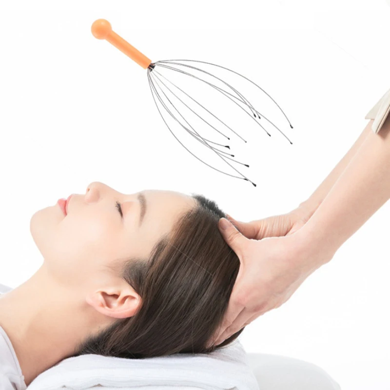 Octopus Head Massager Relaxing Head Massager Neck Therapy Anti-stress Scalp Pain Relief Headache Stimulates Blood Circulation
Octopus Head Massager Relaxing Head Massager Neck Therapy Anti-stress Scalp Pain Relief Headache Stimulates Blood Circulation