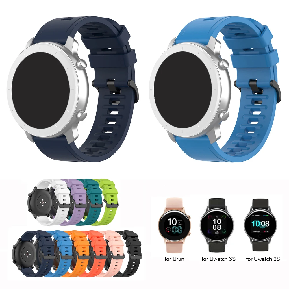 2PC Silicone Watch Straps Bands for Umidigi Uwatch 2S/2/3S/5 & Garmin Venu 2 Smartwatch Replacement 22mm Wristband Quick Release
2PC Silicone Watch Straps Bands for Umidigi Uwatch 2S/2/3S/5 & Garmin Venu 2 Smartwatch Replacement 22mm Wristband Quick Release
