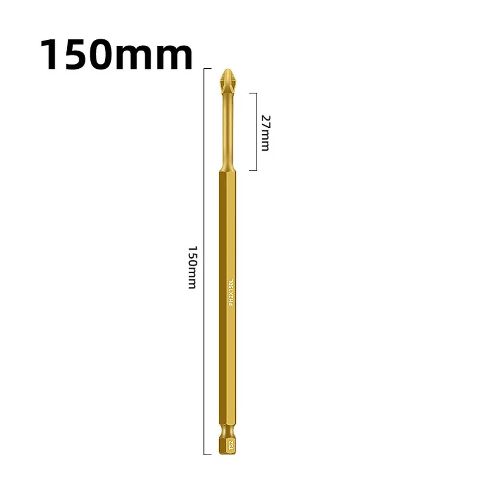 Hand Tools Screwdriver Bit Batch Head PH2 Alloy Steel Batch Head Non-slip Cross Screwdriver 25/50/65/70/90/150mm
Hand Tools Screwdriver Bit Batch Head PH2 Alloy Steel Batch Head Non-slip Cross Screwdriver 25/50/65/70/90/150mm