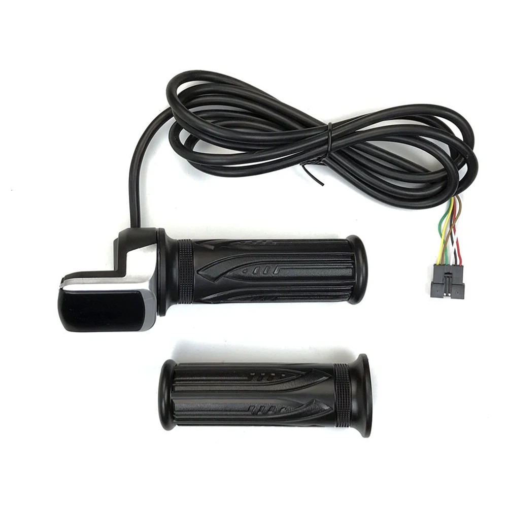 Biking Outdoor Throttle Handle Handlebar Grip 1Pair 6 Wire ABS+Rubber About 300g Black Throttle Grip With LCD Display
Biking Outdoor Throttle Handle Handlebar Grip 1Pair 6 Wire ABS+Rubber About 300g Black Throttle Grip With LCD Display