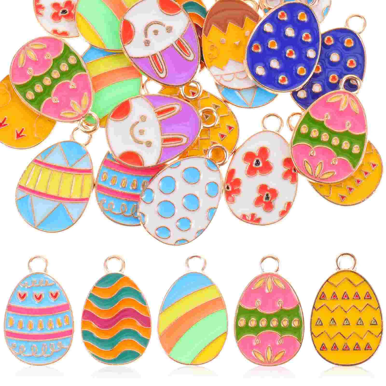 24 Pcs Easter Pendant Funny Charm Necklace Charms Aldult Earring for Eggs Making Bracelet Alloy Accessories
24 Pcs Easter Pendant Funny Charm Necklace Charms Aldult Earring for Eggs Making Bracelet Alloy Accessories