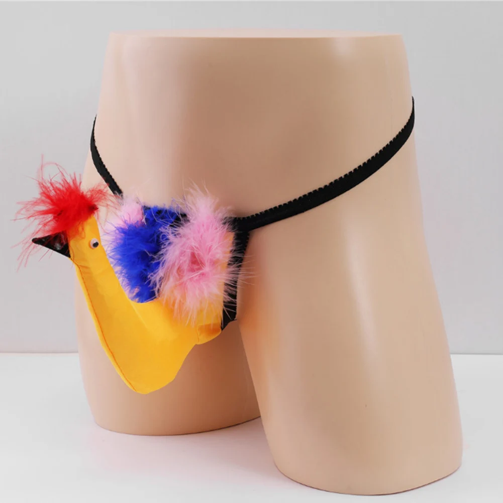 Sexy Men Thong Creative Cartoon Bird G-string Low Rise T-back Bikini Briefs Breathable Underwear Seduction Erotic Underpants
Sexy Men Thong Creative Cartoon Bird G-string Low Rise T-back Bikini Briefs Breathable Underwear Seduction Erotic Underpants