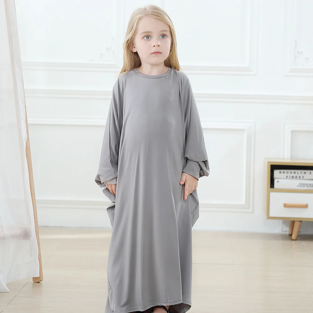 Eid Muslim Kids Girls Prayer Garment Batwing Sleeve Maxi Dress Loose Abayas Islamic Children Abaya Kaftan Arab Robe Gown Ramadan
Eid Muslim Kids Girls Prayer Garment Batwing Sleeve Maxi Dress Loose Abayas Islamic Children Abaya Kaftan Arab Robe Gown Ramadan