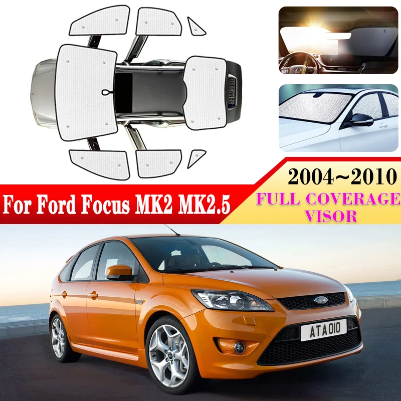 Car Cover Visor For Ford Focus 2 MK2 MK2.5 2004-2010 Auto Windshield Anti-UV Car Window Shading Protector Covers Car Accessories
Car Cover Visor For Ford Focus 2 MK2 MK2.5 2004-2010 Auto Windshield Anti-UV Car Window Shading Protector Covers Car Accessories