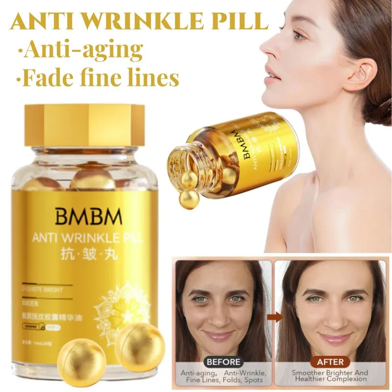Anti-wrinkle Facial Essence Capsules Moisturizing Anti-aging Fade Fine Lines BrightenShrink Pores Whitening Skin Care Products
Anti-wrinkle Facial Essence Capsules Moisturizing Anti-aging Fade Fine Lines BrightenShrink Pores Whitening Skin Care Products