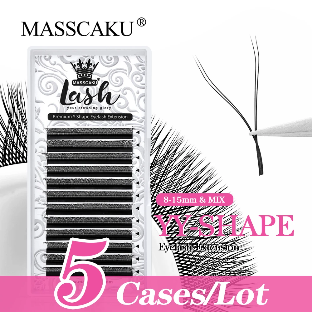 MASSCAKU 5cases/lot W Shape Eyelash Extension Supplies 3D4D5D6D Premade Volume Fan Lash W Style Lashes Wholesale Natural Makeup
MASSCAKU 5cases/lot W Shape Eyelash Extension Supplies 3D4D5D6D Premade Volume Fan Lash W Style Lashes Wholesale Natural Makeup