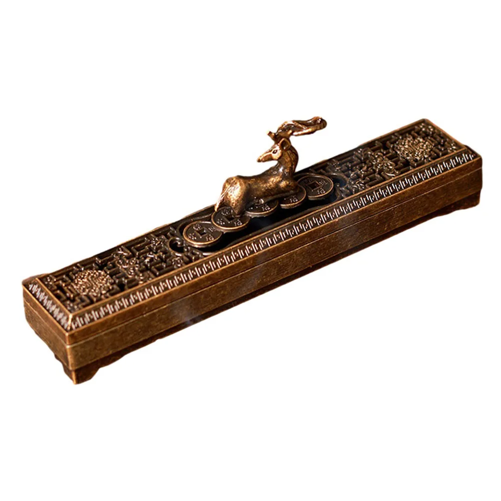 Incense Holder Insence Burner Ash Catcher Deer Statue Home Incense Burner Incense Sticks Holder Zen Home Decor Line Stick Base
Incense Holder Insence Burner Ash Catcher Deer Statue Home Incense Burner Incense Sticks Holder Zen Home Decor Line Stick Base