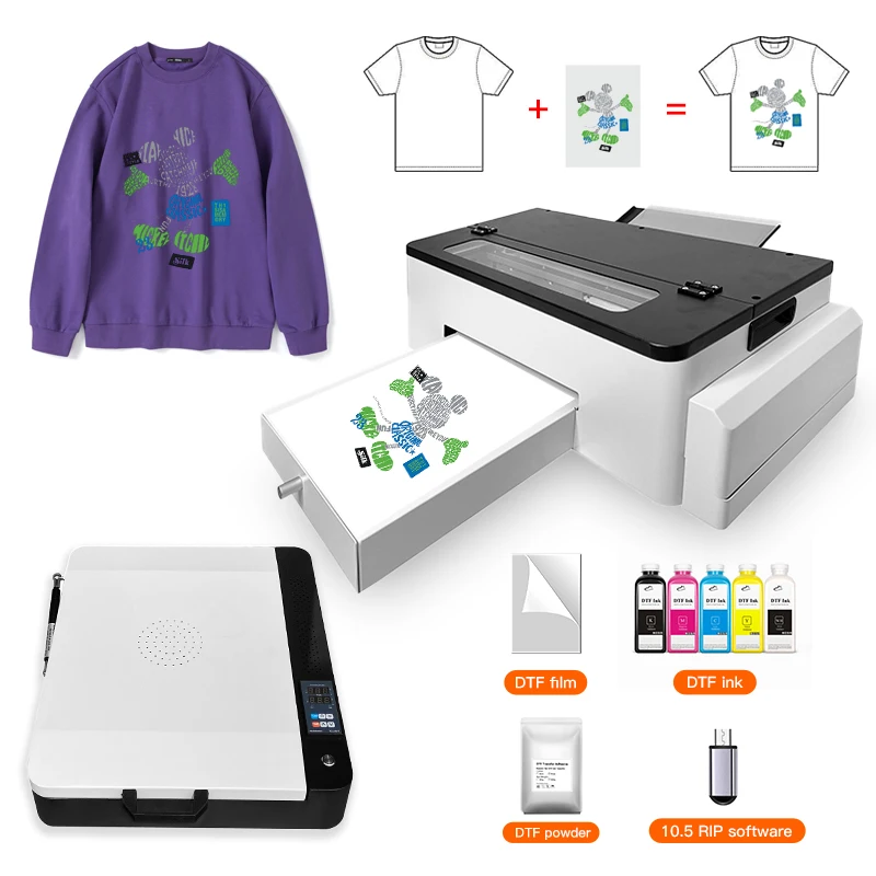 New Arrival A3 Brand New L1800 For Epson DTF printer supplies L805 DTF A4 Inkjet T-shirt Heat Transfer Printing Machine Pet Film
New Arrival A3 Brand New L1800 For Epson DTF printer supplies L805 DTF A4 Inkjet T-shirt Heat Transfer Printing Machine Pet Film