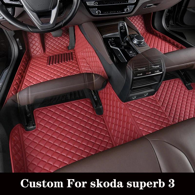 Автомобильный напольный коврик на заказ для Skoda Superb 3, 2016, 2017, 2018, 2019, 2020, 2021, 2022, 2023, водонепроницаемый коврик для ног, 1 шт., автомобильный аксессуар
Автомобильный напольный коврик на заказ для Skoda Superb 3, 2016, 2017, 2018, 2019, 2020, 2021, 2022, 2023, водонепроницаемый коврик для ног, 1 шт., автомобильный аксессуар