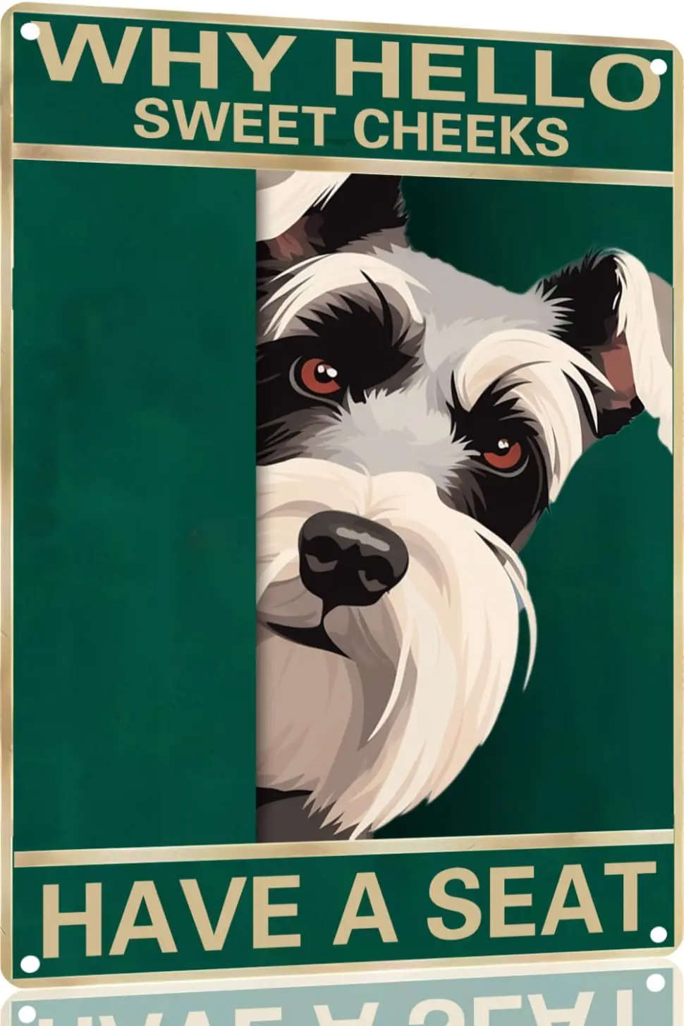Металлический знак Schnauzer «Hello Sweet щеки» со знаком, винтажный Забавный знак, ретро алюминиевые жестяные знаки для дома, кухни, ванной комнаты
Металлический знак Schnauzer «Hello Sweet щеки» со знаком, винтажный Забавный знак, ретро алюминиевые жестяные знаки для дома, кухни, ванной комнаты