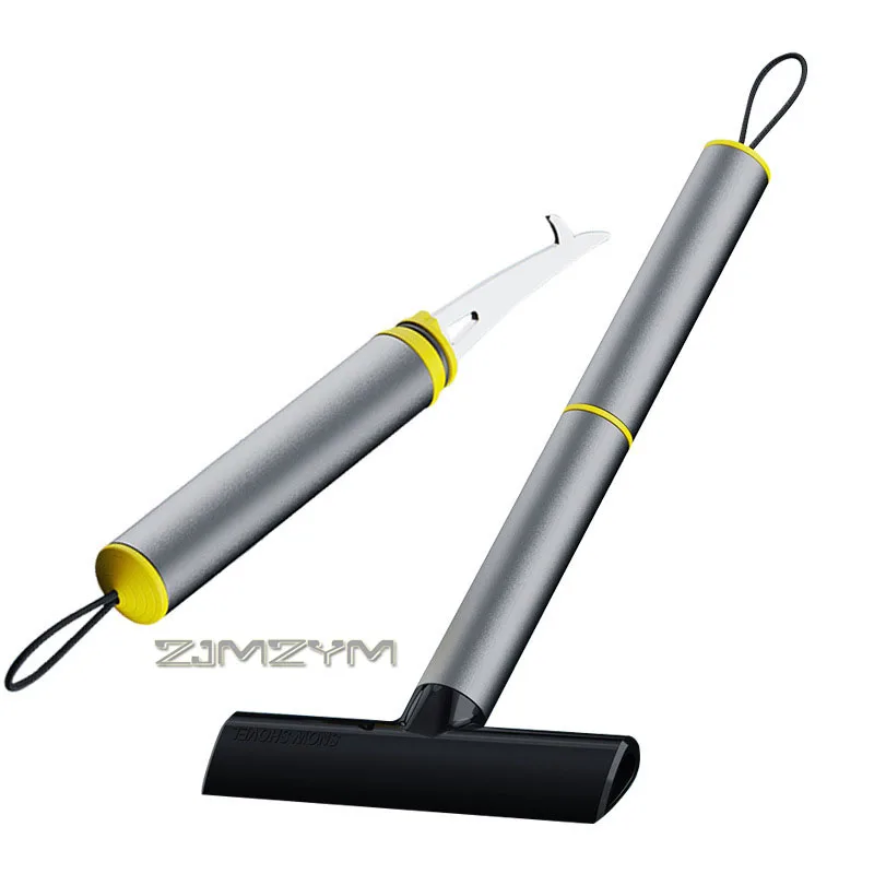 Cars Multifunctional Alloy Snow Shovel Double-sided Usable Windshield Window Snow Cleaning Scraping Rock Cleaning Tool
Cars Multifunctional Alloy Snow Shovel Double-sided Usable Windshield Window Snow Cleaning Scraping Rock Cleaning Tool