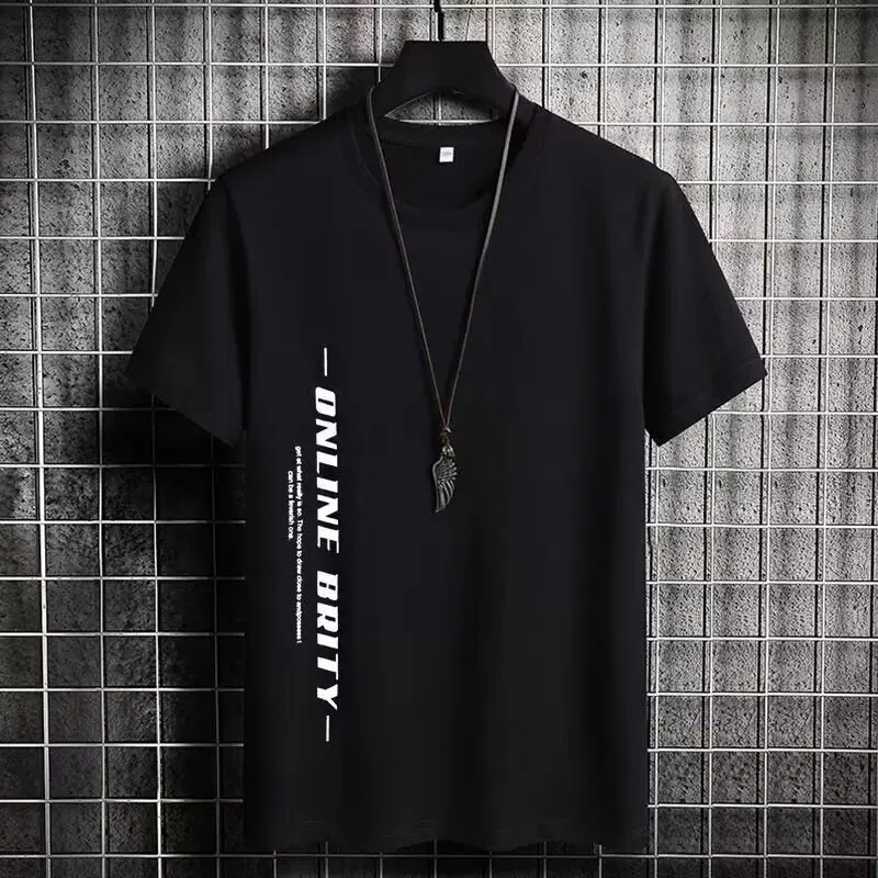 2024 Casual Men's T-Shirts Spring Clothing Ice Silk Fabric Cool Shirts Oversized Short Sleeve Tops Boys Tees 5XL Vintage For Men
2024 Casual Men's T-Shirts Spring Clothing Ice Silk Fabric Cool Shirts Oversized Short Sleeve Tops Boys Tees 5XL Vintage For Men