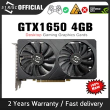 51RISC GeForce GTX1650 4GB desktop Graphics Card GAMING 128Bit GDDR6 desktop chip PCI Express 3.0 HDCP Ready Video Card 51RISC GeForce GTX1650 4GB desktop Graphics Card GAMING 128Bit GDDR6 desktop chip PCI Express 3.0 HDCP Ready Video Card