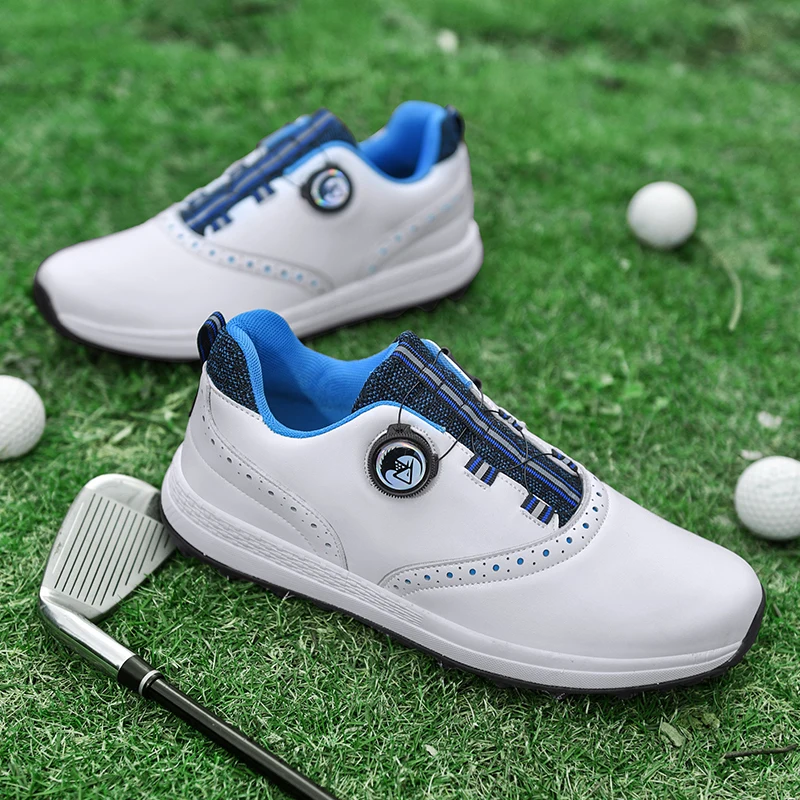 Male Golfer Professional Sport Training Shoes Non-slip Turf Grass Walking Shoes Mens Golf Training Shoes Jogging Waterproof
Male Golfer Professional Sport Training Shoes Non-slip Turf Grass Walking Shoes Mens Golf Training Shoes Jogging Waterproof