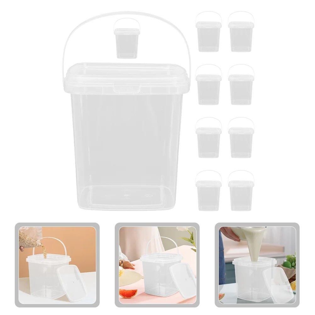 10 Pcs Ice-cream Bucket Storage Bin With Lid Self Made Silicone Dessert Cups Pp Homemade
10 Pcs Ice-cream Bucket Storage Bin With Lid Self Made Silicone Dessert Cups Pp Homemade