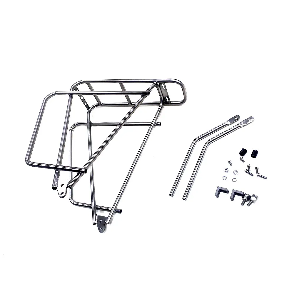 Titanium Alloy Road Bicycle Rear Luggage Rack, Cycling Long Distance Shelves, 700C
Titanium Alloy Road Bicycle Rear Luggage Rack, Cycling Long Distance Shelves, 700C